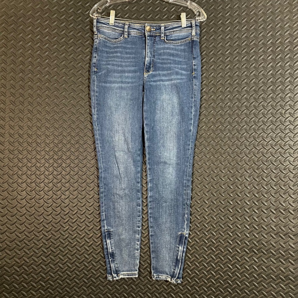 Pilcro and the Letterpress Anthropologie High Rise Skinny Jeans‎ Women's Size 27